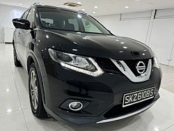 Nissan X-TRAIL 2.0 CVT ABS 4WD Sunroof 2016 Black Rear Entertainment